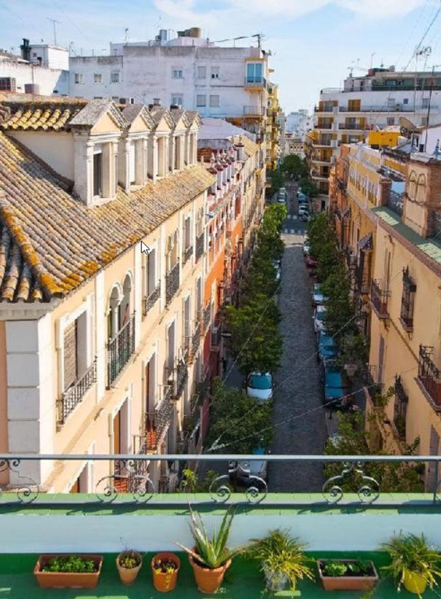 Hotel Madrid De Sevilla Exterior foto